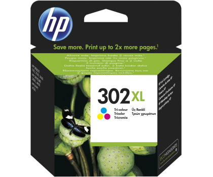 Tusz HP 302XL CMY do 330str. Instant Ink